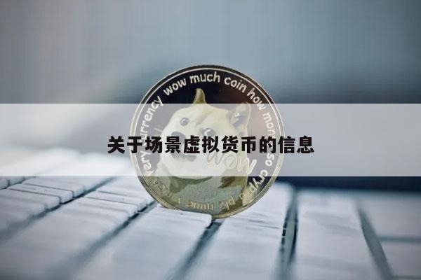 关于场景虚拟货币的信息