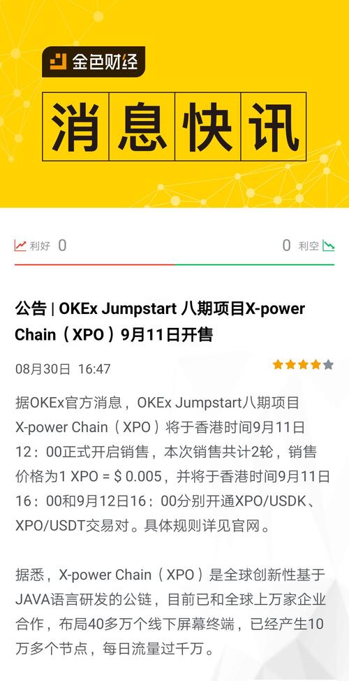 什么是XPO币？XPO币上线交易所总量及投资前景介绍