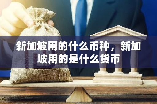 新加坡用的什么币种，新加坡用的是什么货币