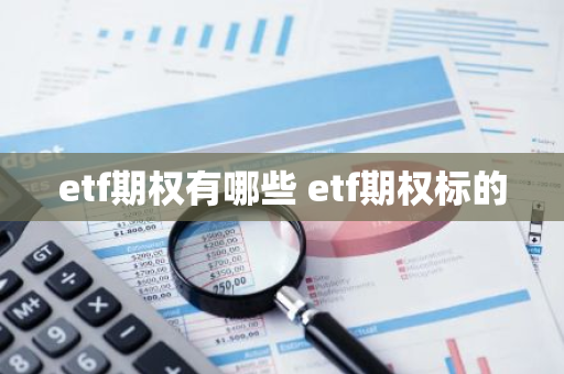 etf期权有哪些 etf期权标的