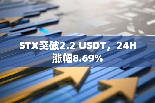 STX突破2.2 USDT，24H涨幅8.69%