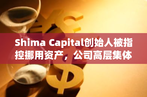 Shima Capital创始人被指控挪用资产，公司高层集体离职引发关注