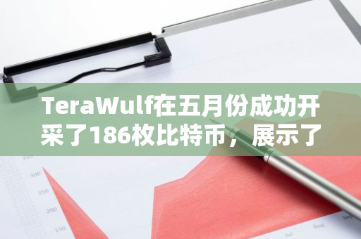 TeraWulf在五月份成功开采了186枚比特币，展示了其在加密货币领域的卓越实力