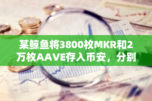 某鲸鱼将3800枚MKR和2万枚AAVE存入币安，分别获利287%、17%