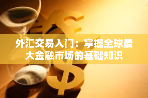 外汇交易入门：掌握全球最大金融市场的基础知识