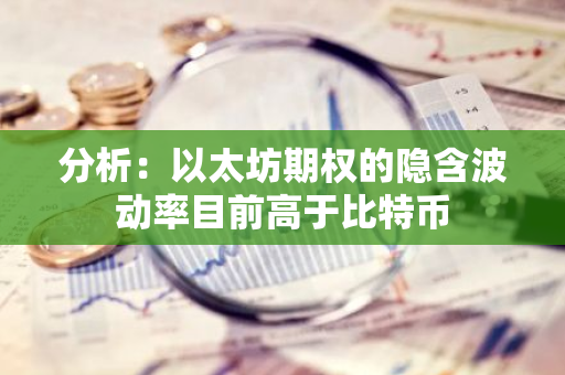 分析：以太坊期权的隐含波动率目前高于比特币