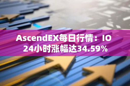AscendEX每日行情：IO 24小时涨幅达34.59%