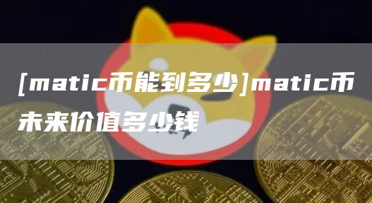 [matic币能到多少]matic币未来价值多少钱