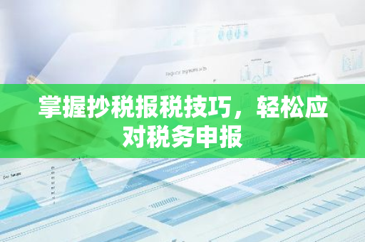 掌握抄税报税技巧，轻松应对税务申报
