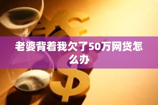 老婆背着我欠了50万网贷怎么办