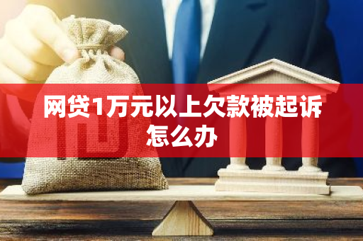 网贷1万元以上欠款被起诉怎么办