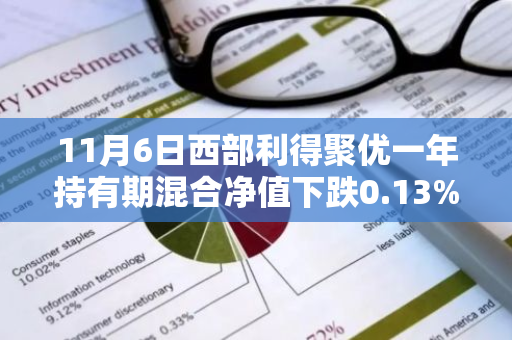 11月6日西部利得聚优一年持有期混合净值下跌0.13%，近1个月累计上涨1.03%