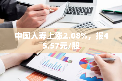 中国人寿上涨2.08%，报45.57元/股