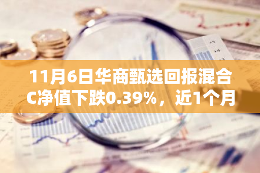 11月6日华商甄选回报混合C净值下跌0.39%，近1个月累计上涨2.46%