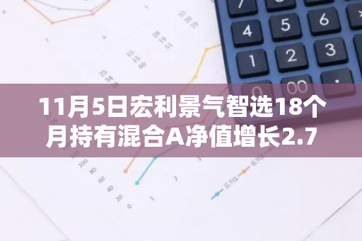 11月5日宏利景气智选18个月持有混合A净值增长2.79%，今年来累计上涨48.79%