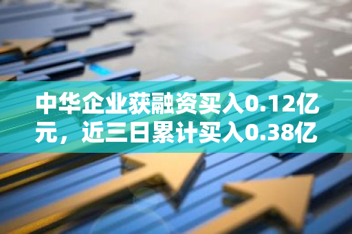 中华企业获融资买入0.12亿元，近三日累计买入0.38亿元