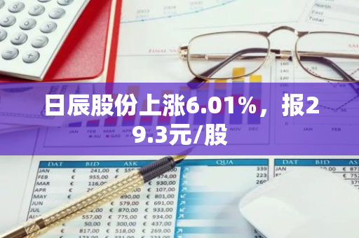 日辰股份上涨6.01%，报29.3元/股