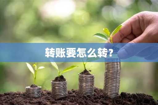转账要怎么转？