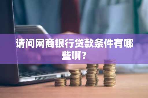 请问网商银行贷款条件有哪些啊？
