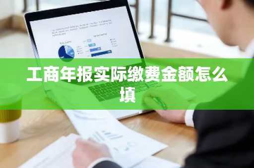 工商年报实际缴费金额怎么填