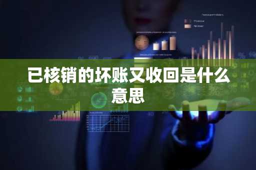 已核销的坏账又收回是什么意思
