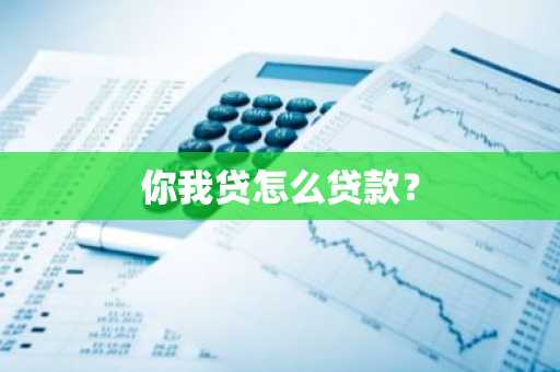 你我贷怎么贷款？