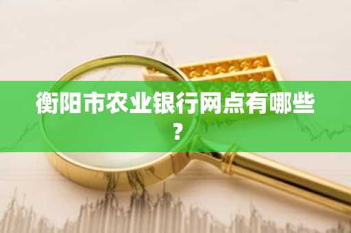 衡阳市农业银行网点有哪些？