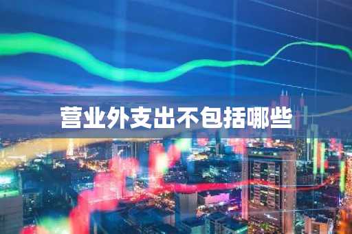 营业外支出不包括哪些