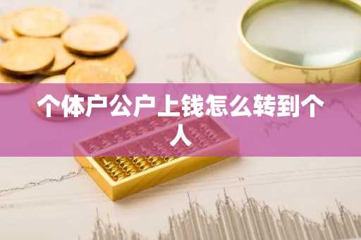 个体户公户上钱怎么转到个人