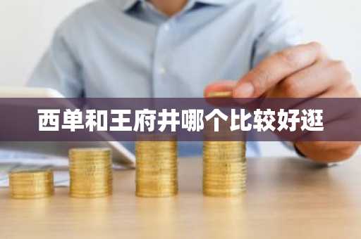 西单和王府井哪个比较好逛