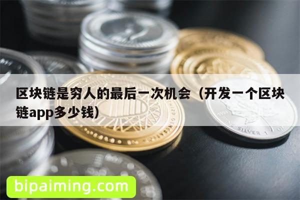 区块链是穷人的最后一次机会（开发一个区块链app多少钱）