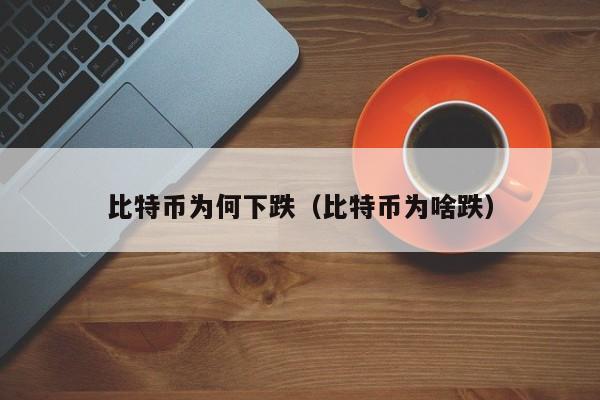 比特币为何下跌（比特币为啥跌）